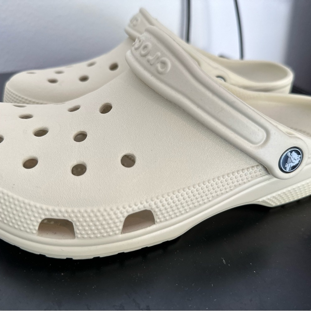 Crocs Women Cream Clogs